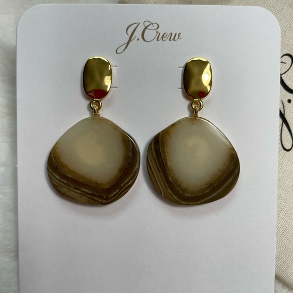 J. Crew Made-in-Italy resin drop earrings - Picture 8 of 9